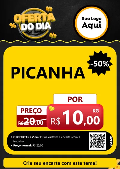 Modelo de Cartaz para Cartaz A4 Vertical