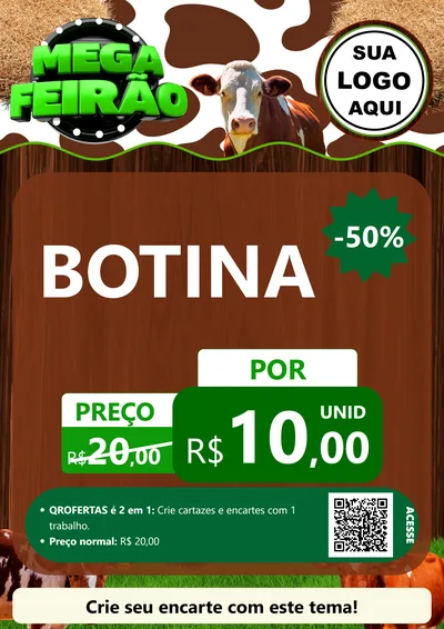 Modelo de Cartaz para Cartaz A4 Vertical