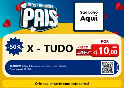 Modelo de Cartaz para Cartaz A4 Horizontal