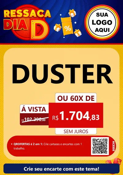 Modelo de Cartaz para Cartaz A4 Vertical