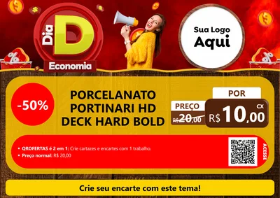 Modelo de Cartaz para Cartaz A4 Horizontal