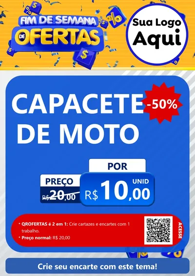 Modelo de Cartaz para Cartaz A4 Vertical
