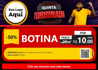 Modelo de Cartaz para Cartaz A4 Horizontal