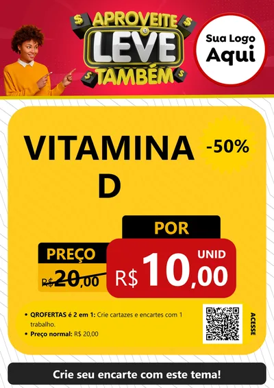 Modelo de Cartaz para Cartaz A4 Vertical