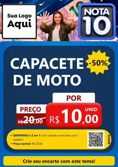 Modelo de Cartaz para Cartaz A4 Vertical