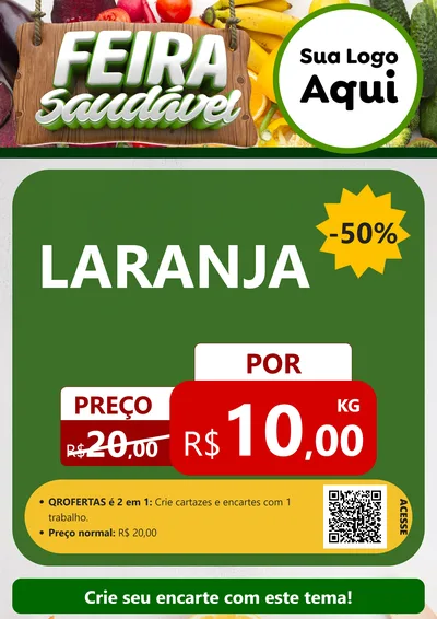 Modelo de Cartaz para Cartaz A4 Vertical