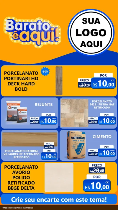 Modelo de TV para TV Vertical com o tema Barato é aqui para Pisos e revestimentos