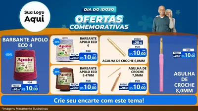 Modelo de TV para TV Horizontal com o tema Dia do Idoso