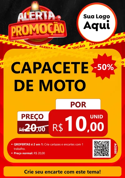 Modelo de Cartaz para Cartaz A4 Vertical