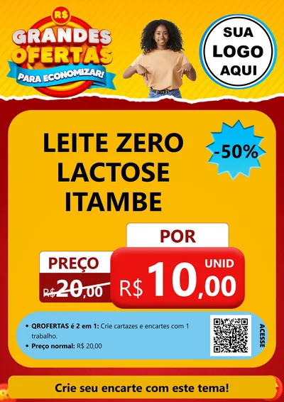 Modelo de Cartaz para Cartaz A4 Vertical