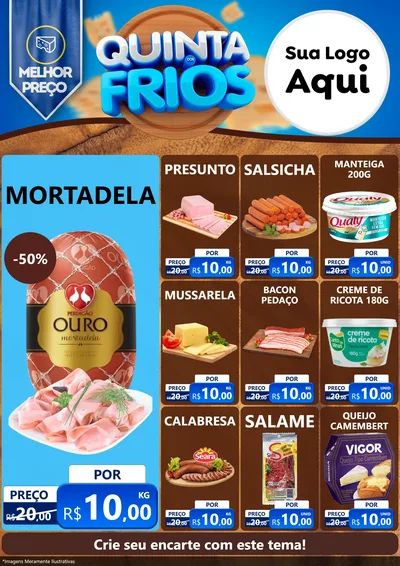 Modelo de Encarte para Encarte A4 Vertical