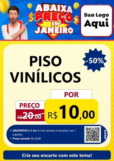 Modelo de Cartaz para Cartaz A4 Vertical