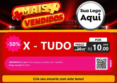 Modelo de Cartaz para Cartaz A4 Horizontal