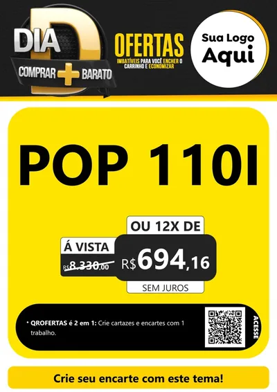 Modelo de Cartaz para Cartaz A4 Vertical