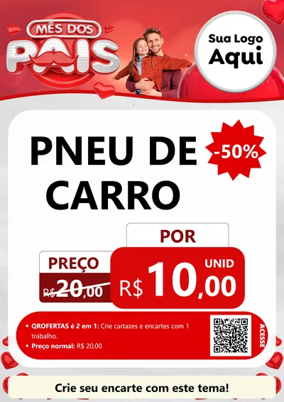 Modelo de Cartaz para Cartaz A4 Vertical