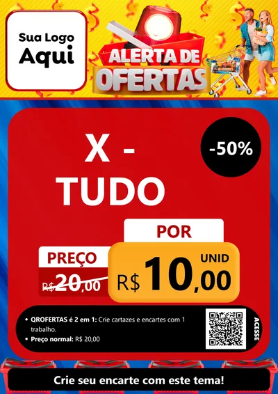 Modelo de Cartaz para Cartaz A4 Vertical
