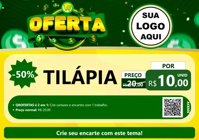 Modelo de Cartaz para Cartaz A4 Horizontal