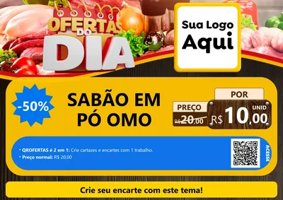Modelo de Cartaz para Cartaz A4 Horizontal