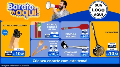 Modelo de TV para TV Horizontal com o tema Barato é aqui para Utilidades Domésticas
