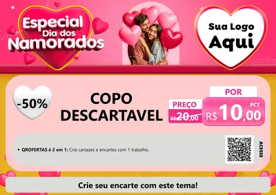 Modelo de Cartaz para Cartaz A4 Horizontal