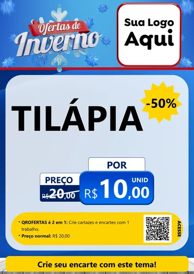 Modelo de Cartaz para Cartaz A4 Vertical