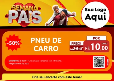 Modelo de Cartaz para Cartaz A4 Horizontal