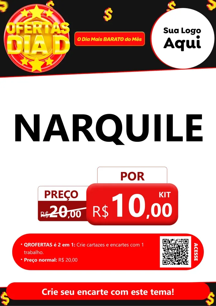 Modelo de Cartaz para Cartaz A4 Vertical com o tema Dia D para Tabacaria