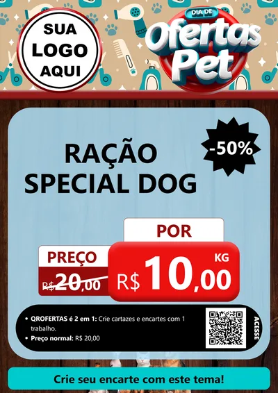 Modelo de Cartaz para Cartaz A4 Vertical