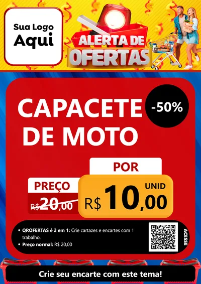 Modelo de Cartaz para Cartaz A4 Vertical