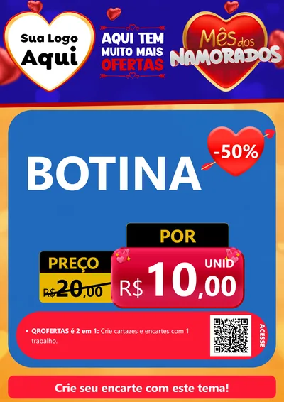 Modelo de Cartaz para Cartaz A4 Vertical