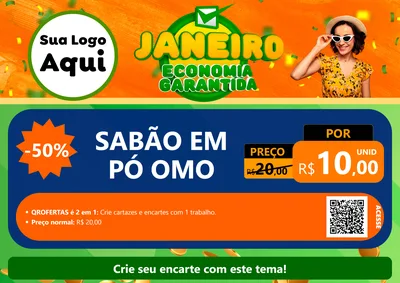 Modelo de Cartaz para Cartaz A4 Horizontal