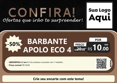 Modelo de Cartaz para Cartaz A4 Horizontal com o tema Confira! Ofertas que irão te surpreender! para Armarinho e Aviamentos