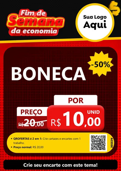 Modelo de Cartaz para Cartaz A4 Vertical