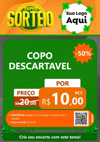 Modelo de Cartaz para Cartaz A4 Vertical