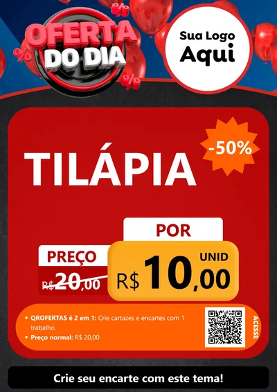 Modelo de Cartaz para Cartaz A4 Vertical