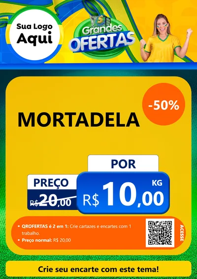 Modelo de Cartaz para Cartaz A4 Vertical