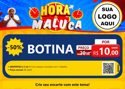 Modelo de Cartaz para Cartaz A4 Horizontal