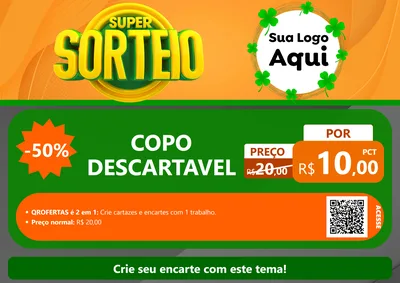 Modelo de Cartaz para Cartaz A4 Horizontal
