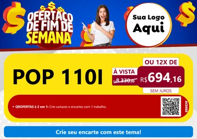 Modelo de Cartaz para Cartaz A4 Horizontal