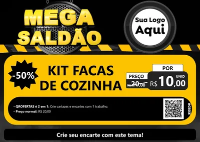 Modelo de Cartaz para Cartaz A4 Horizontal