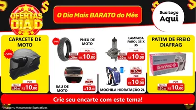 Modelo de TV para TV Horizontal com o tema Dia D para Moto peças