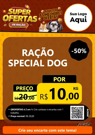 Modelo de Cartaz para Cartaz A4 Vertical