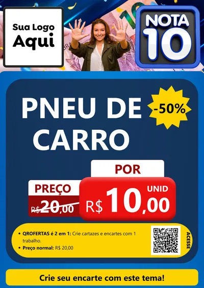 Modelo de Cartaz para Cartaz A4 Vertical