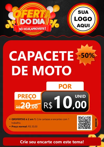 Modelo de Cartaz para Cartaz A4 Vertical