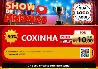 Modelo de Cartaz para Cartaz A4 Horizontal