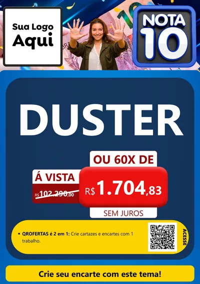 Modelo de Cartaz para Cartaz A4 Vertical