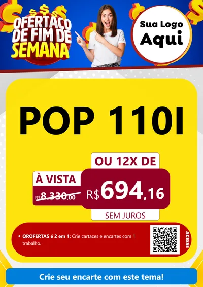 Modelo de Cartaz para Cartaz A4 Vertical