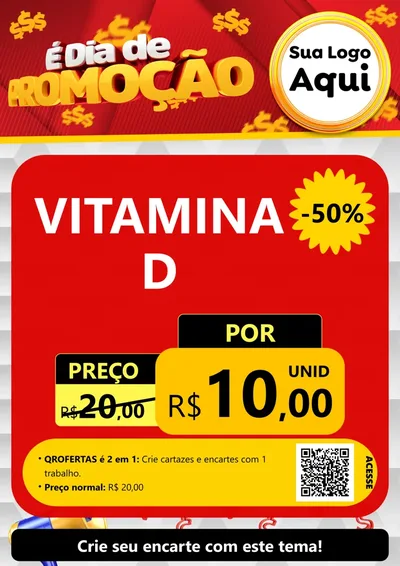 Modelo de Cartaz para Cartaz A4 Vertical