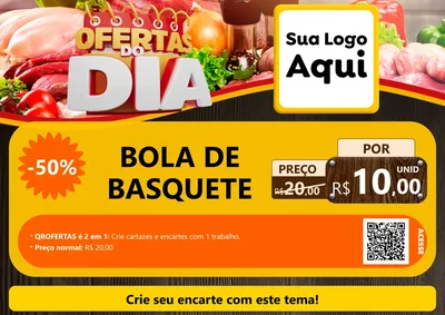 Modelo de Cartaz para Cartaz A4 Horizontal