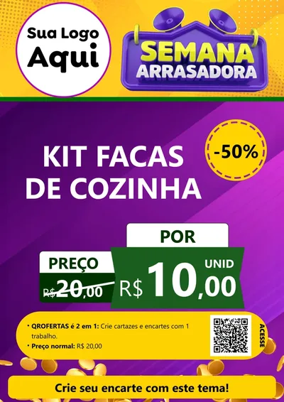 Modelo de Cartaz para Cartaz A4 Vertical